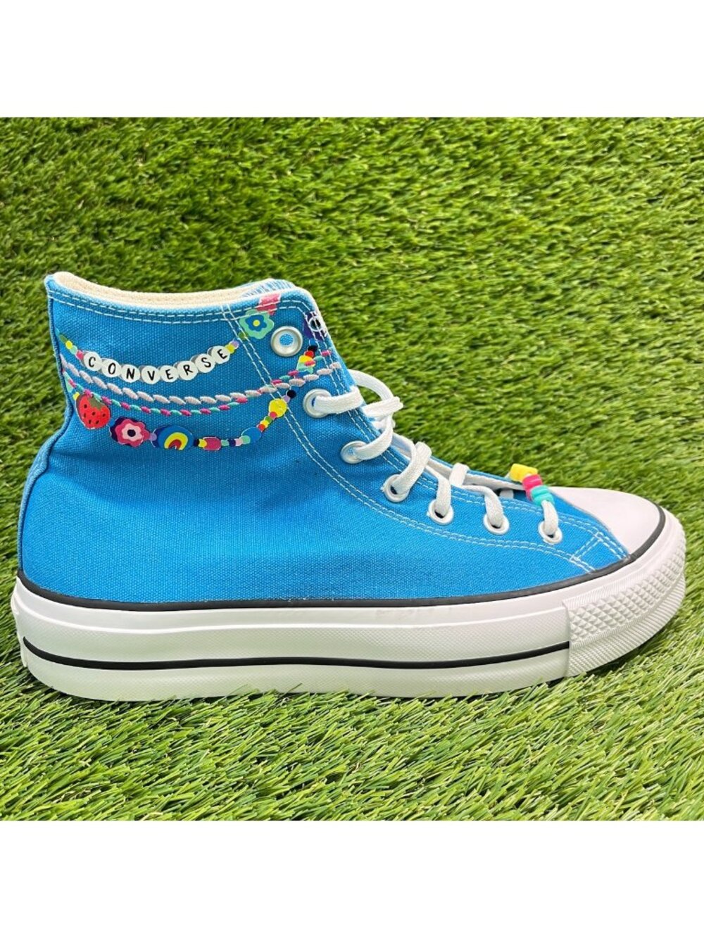 Converse Chuck Taylor All Star Lift Womens Size 10 Blue Athletic Shoes Sneakers